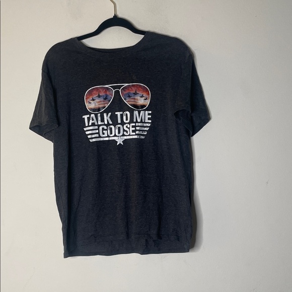 Other - Men's Black Graphic Tee - Sunglasses Design